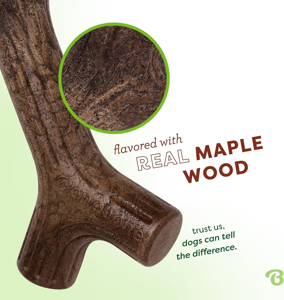 Maplestick Premium Real Wood Large Dog Chew Toy